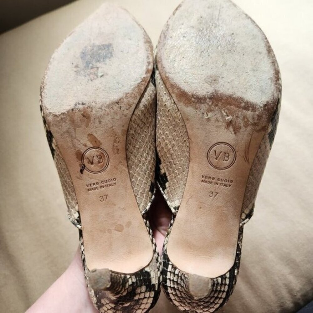 Veronica Beard Pearla Python Mule - image 8